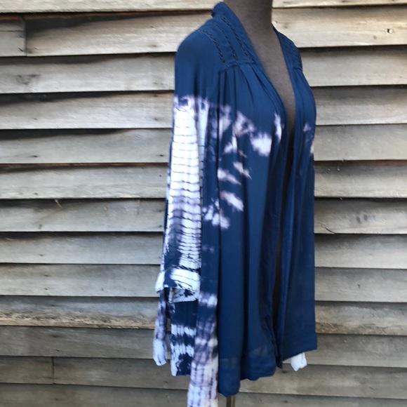 Free People Tops - Free people tie dye kimono top